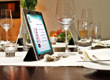 کیوسک ایستاده در رستوران