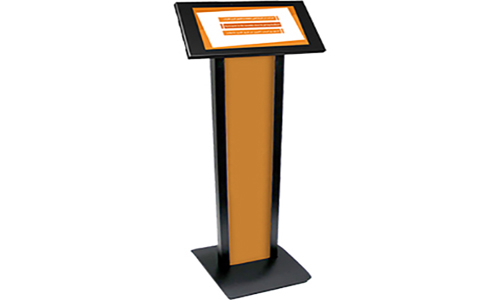 نظرسنجی در کیوسک ایستاده